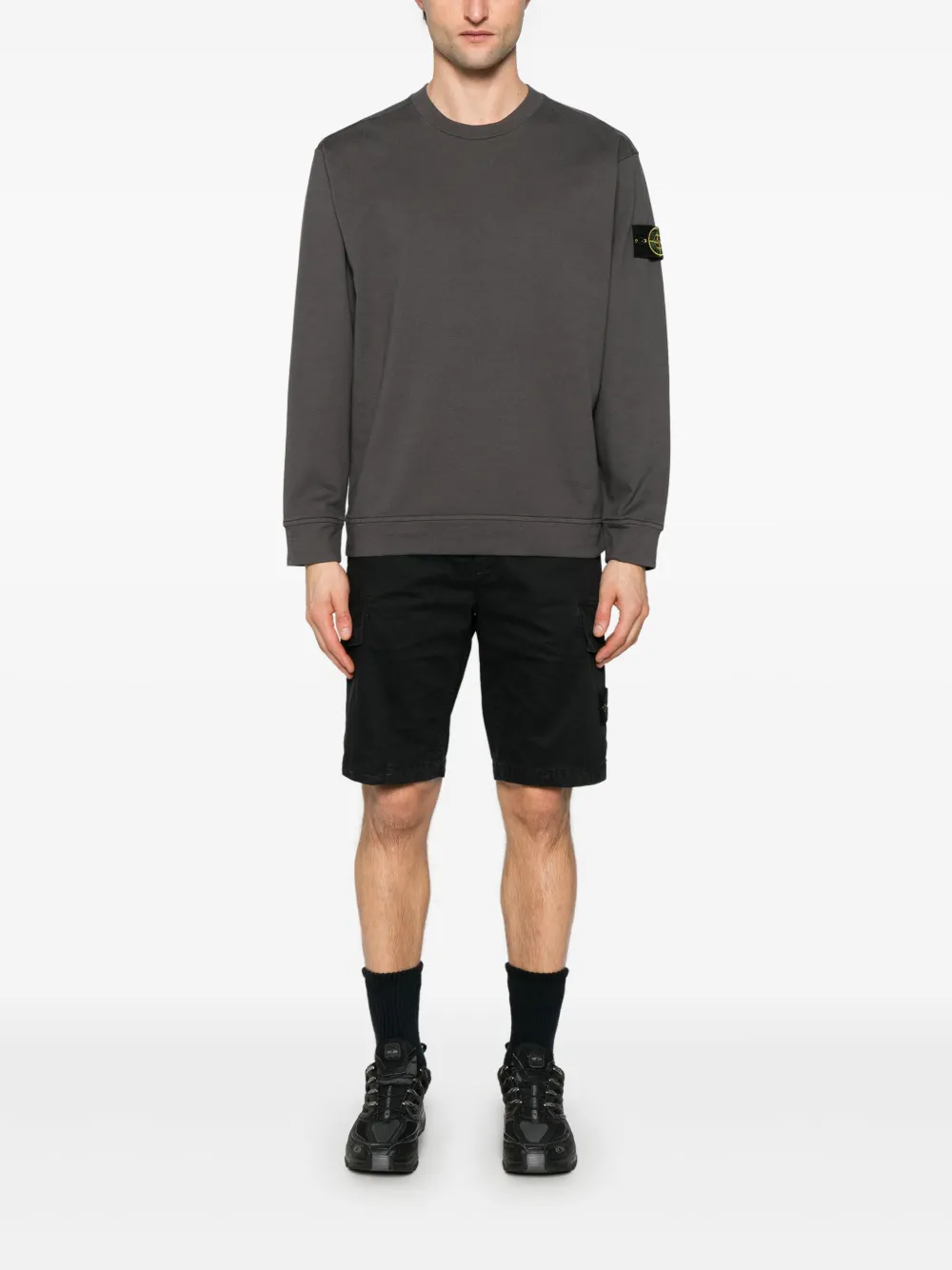 Stone Island Jersey sweater - Grijs