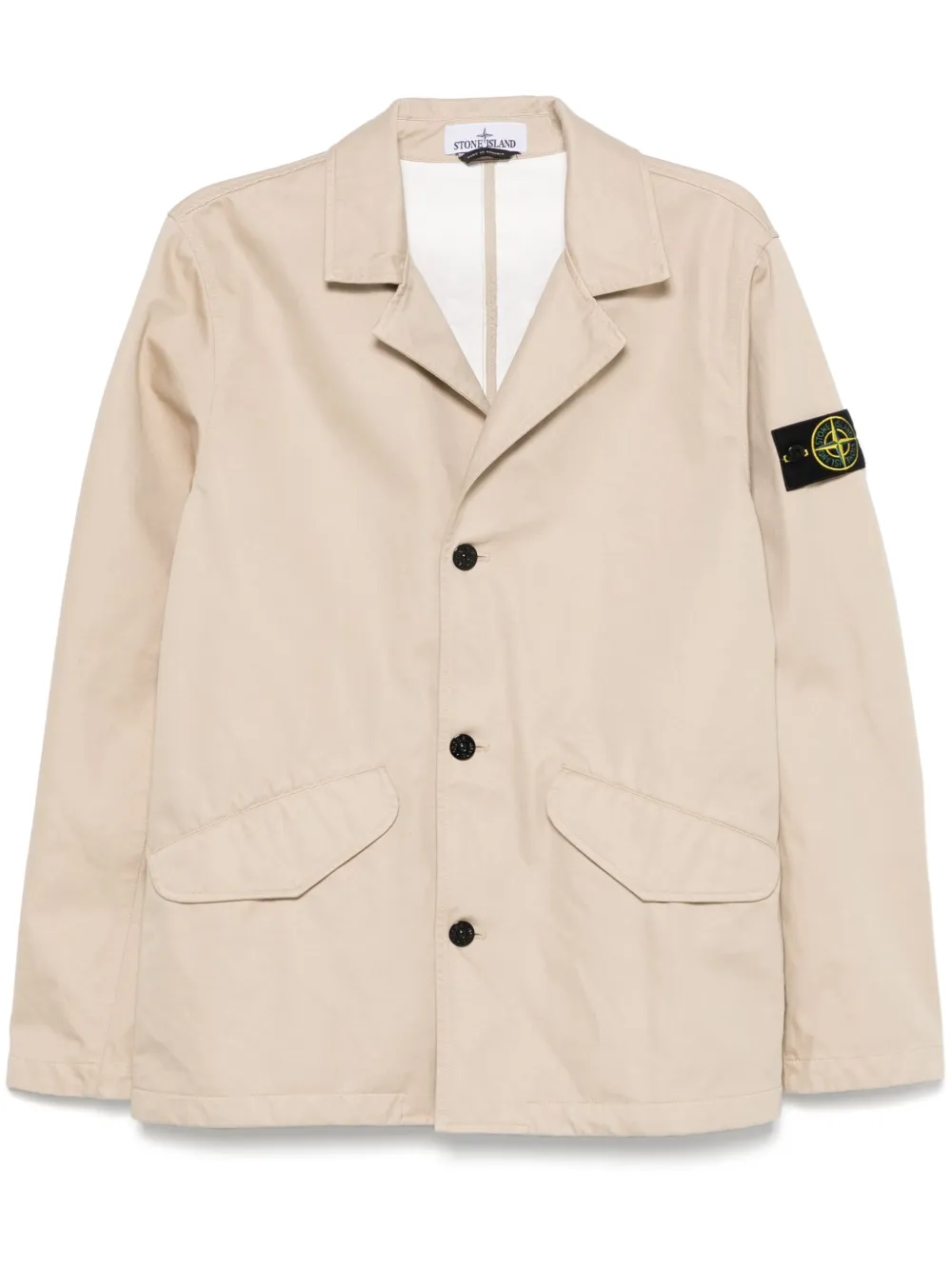 Stone Island Raso Gommato 3L jack Beige