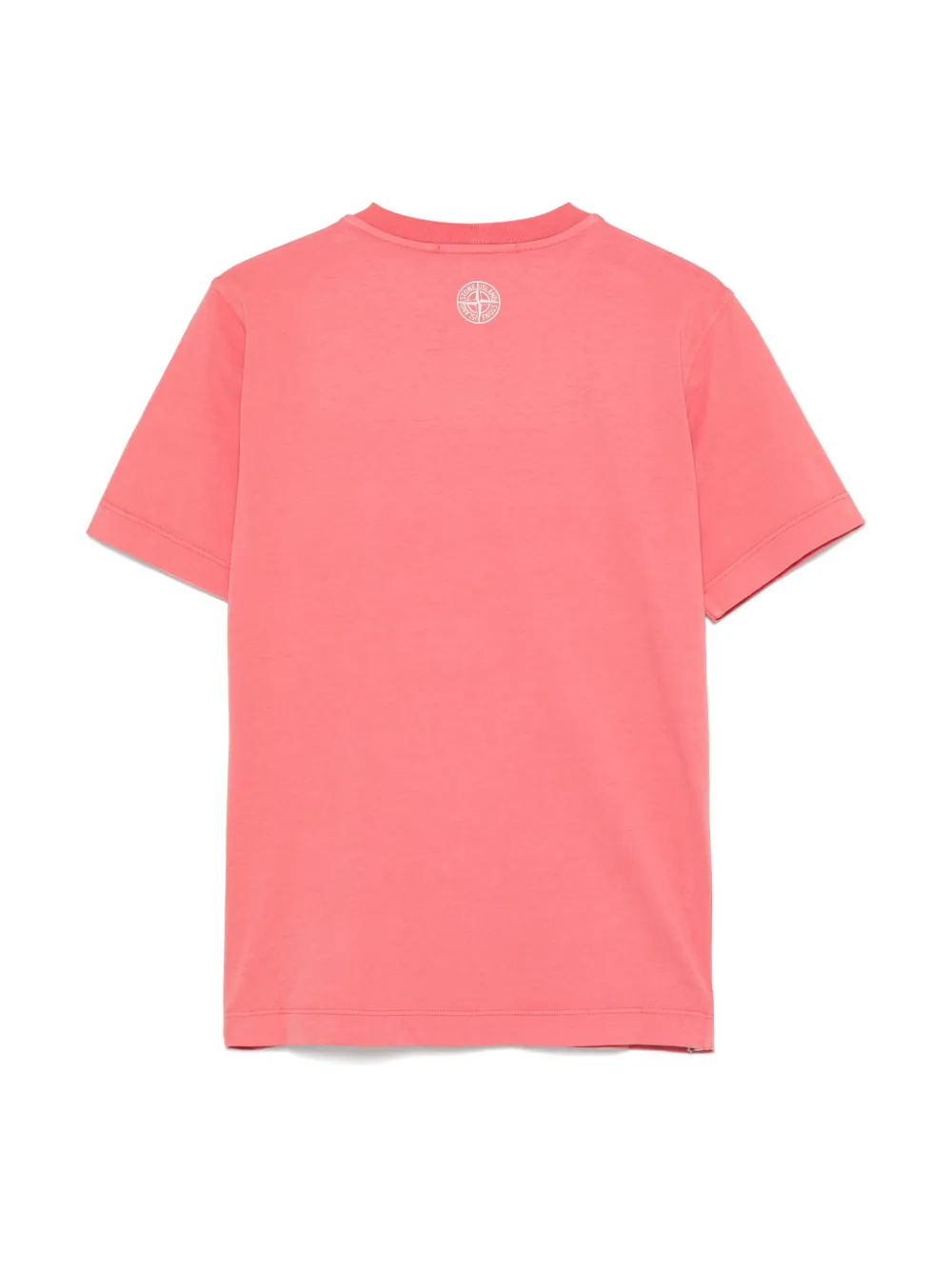 Stone Island Junior logo-print T-shirt - Roze