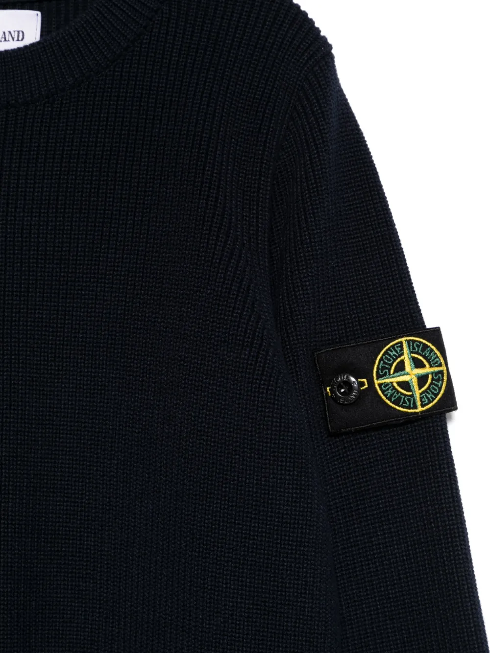 Stone Island Junior Katoenen trui Blauw
