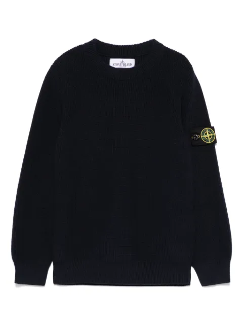 Stone Island Junior cotton sweater