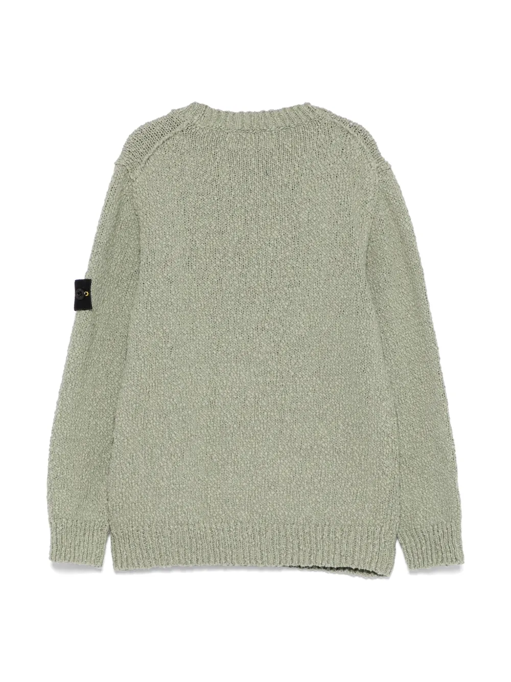 Stone Island Junior bouclé-design sweater | Boys Knitwear | Image 2