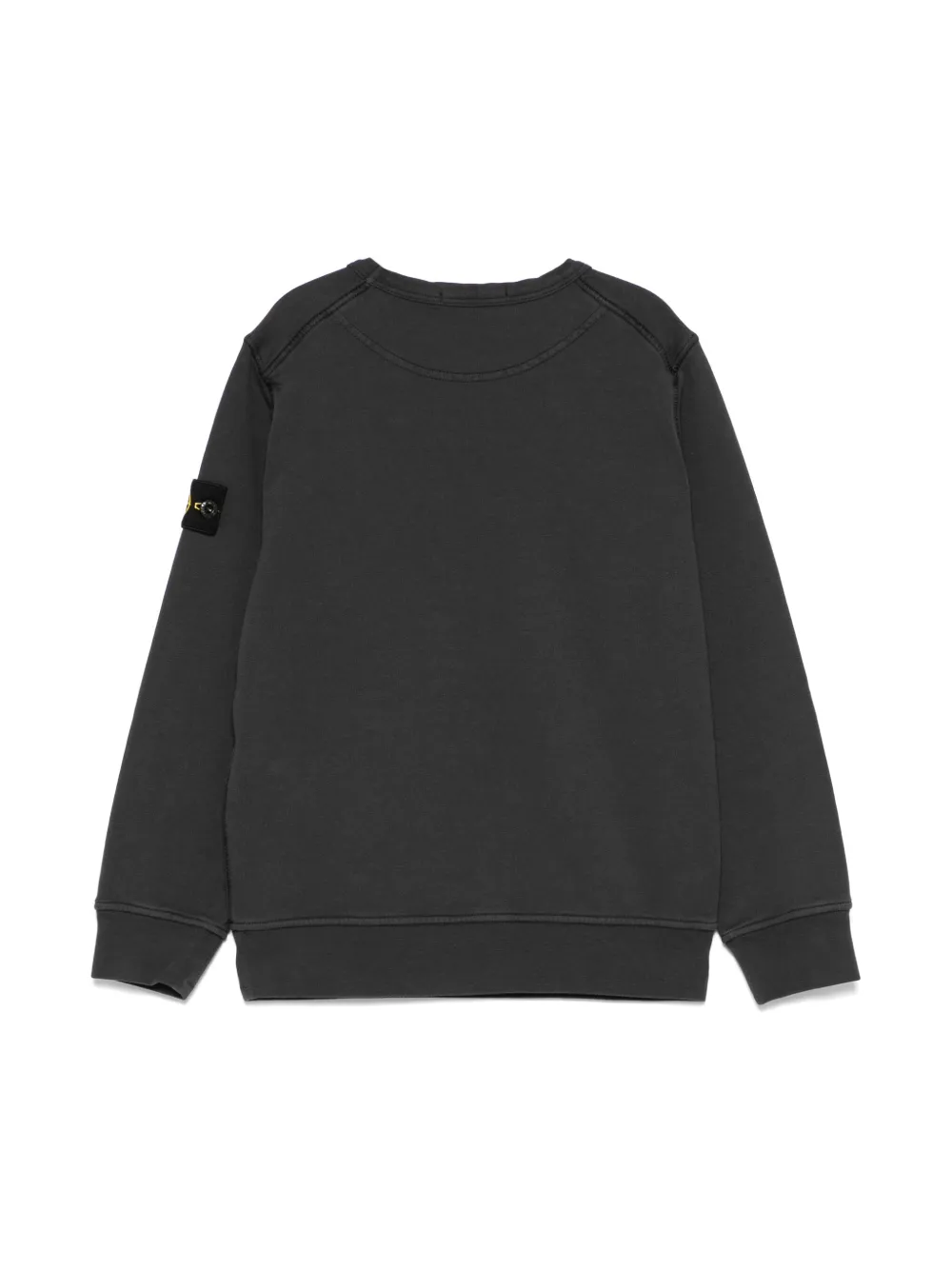 Stone Island Junior Sweater van biologisch katoen - Grijs