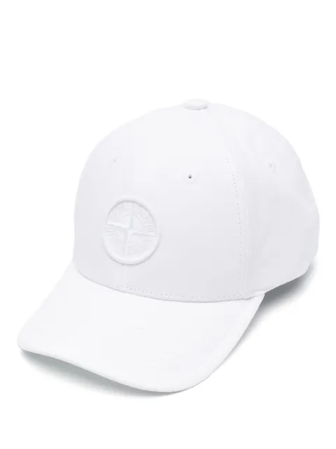 Stone Island Junior gorra de béisbol con parche Compass