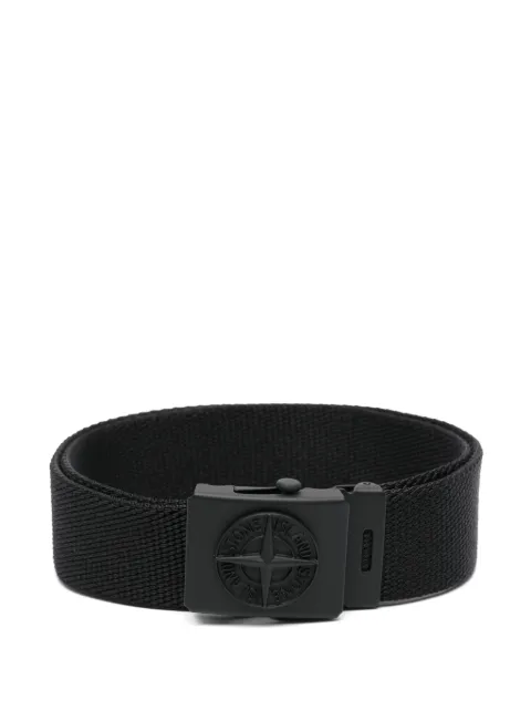 Stone Island Junior Compass-embossed belt