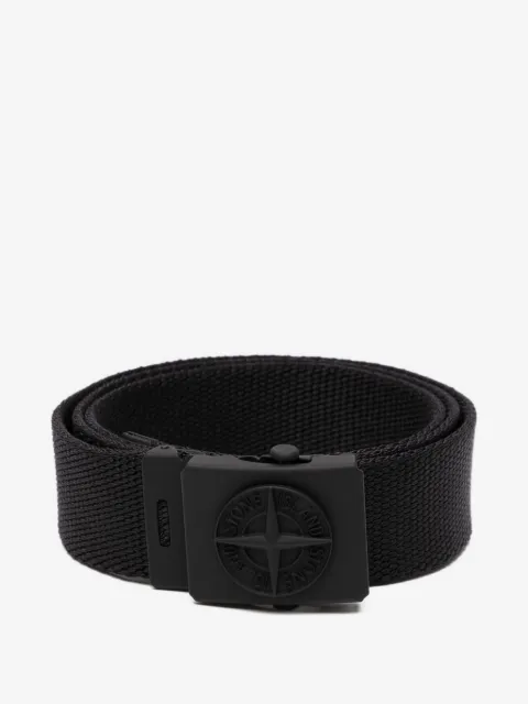 Stone Island Junior Compass-embossed belt