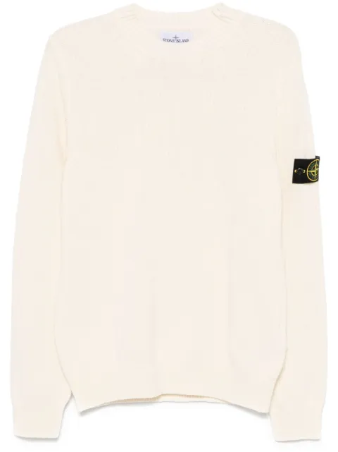 Stone Island suéter con cuello redondo