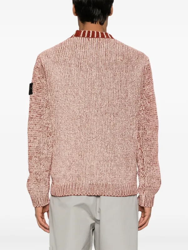 Stone Island crew-neck Sweater Red FARFETCH VN