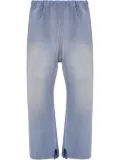 Maison Margiela cotton track pants - Blue