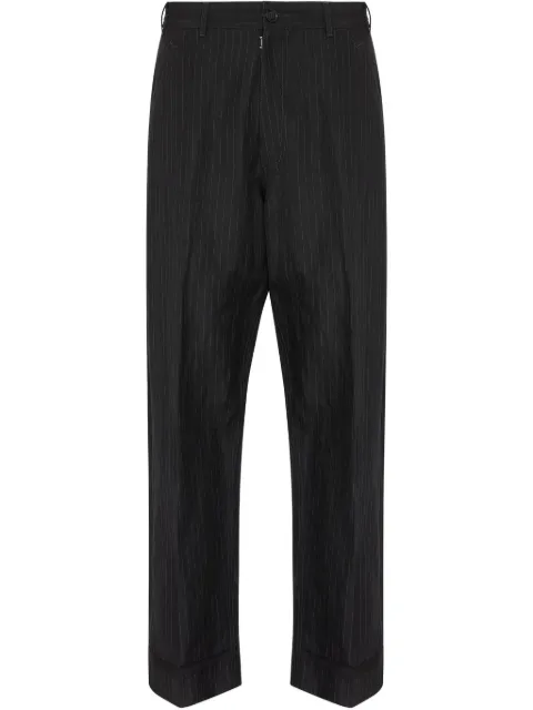 Maison Margiela Hose mit Nadelstreifen