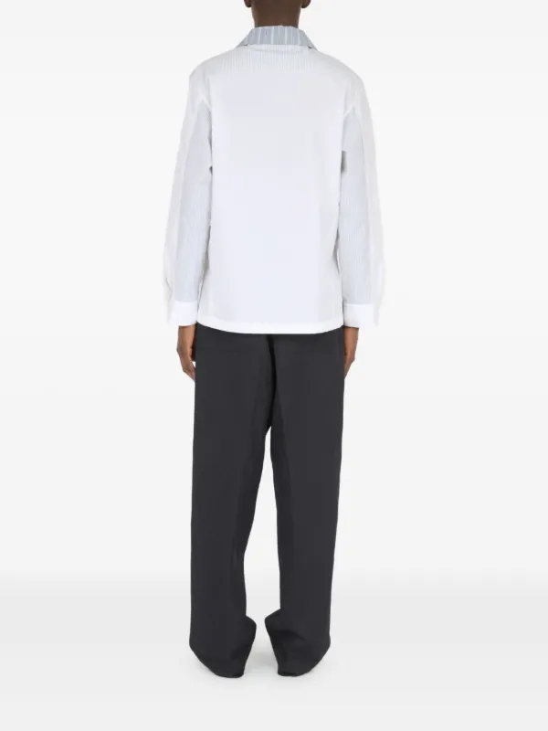Maison Margiela ロングスリーブ シャツ | ホワイト | FARFETCH JP