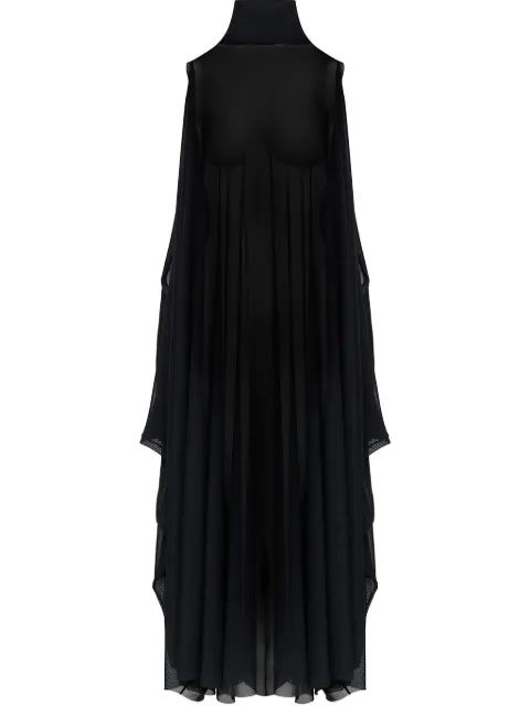 MM6 Maison Margiela semi sheer maxi dress 