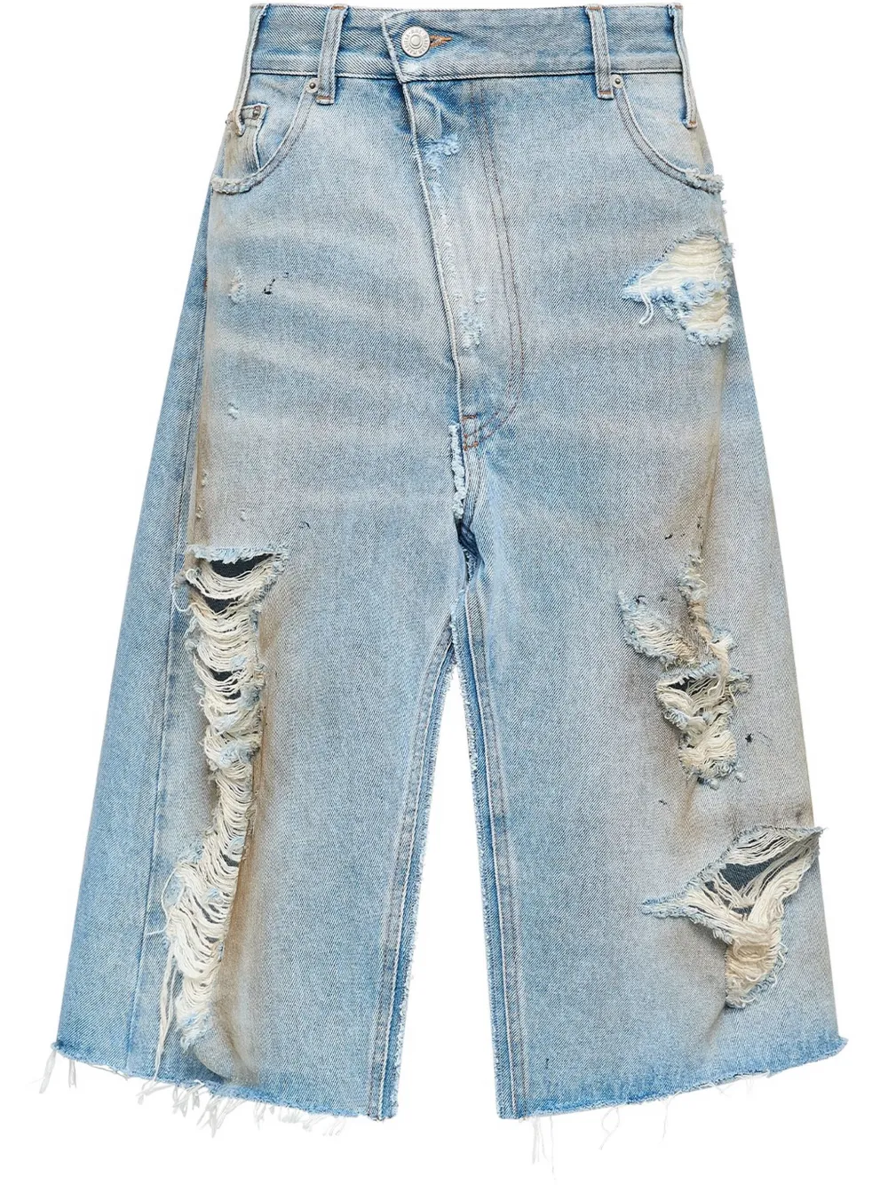 MM6 Maison Margiela デニムスカート - ブルー MM6 Maison Margiela デニムスカート - ブルー