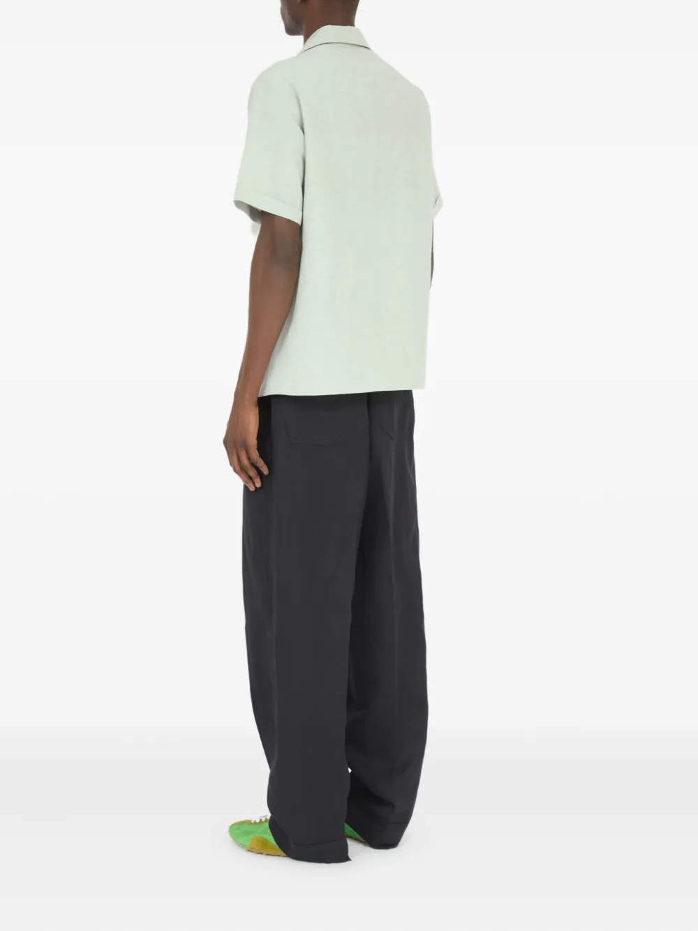 Maison Margiela Popeline overhemd Blauw