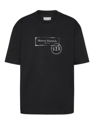 MAISON MARGIELA ブラック Tシャツ MAISON MARGIELA T-Shirt （Black） Osaka / Kyoto Stores, Ship