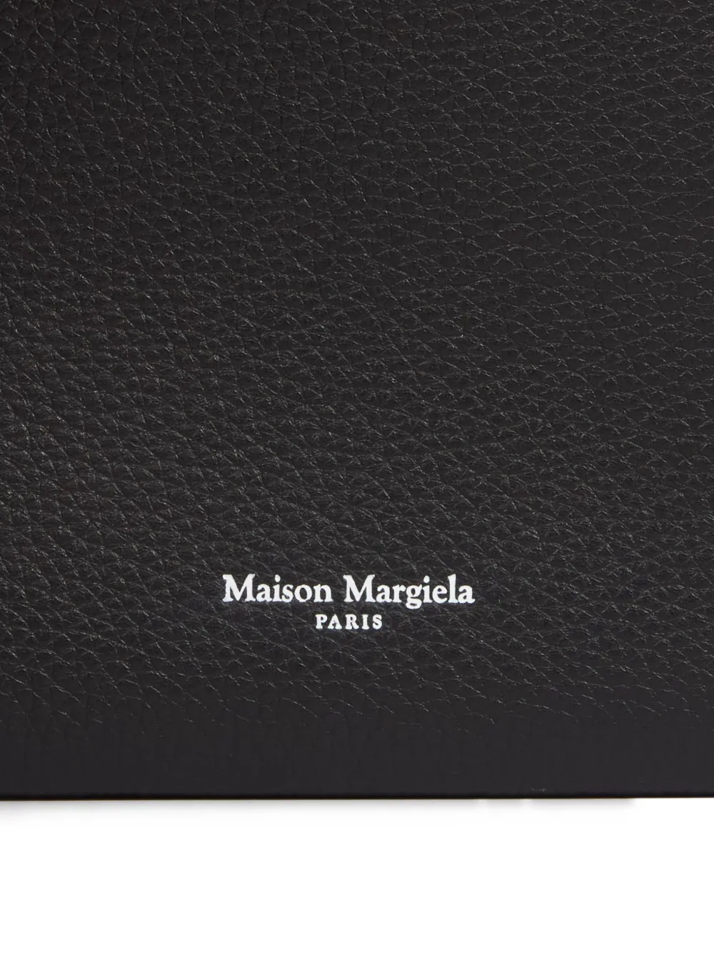Maison Margiela Logo Pouch | Black | FARFETCH
