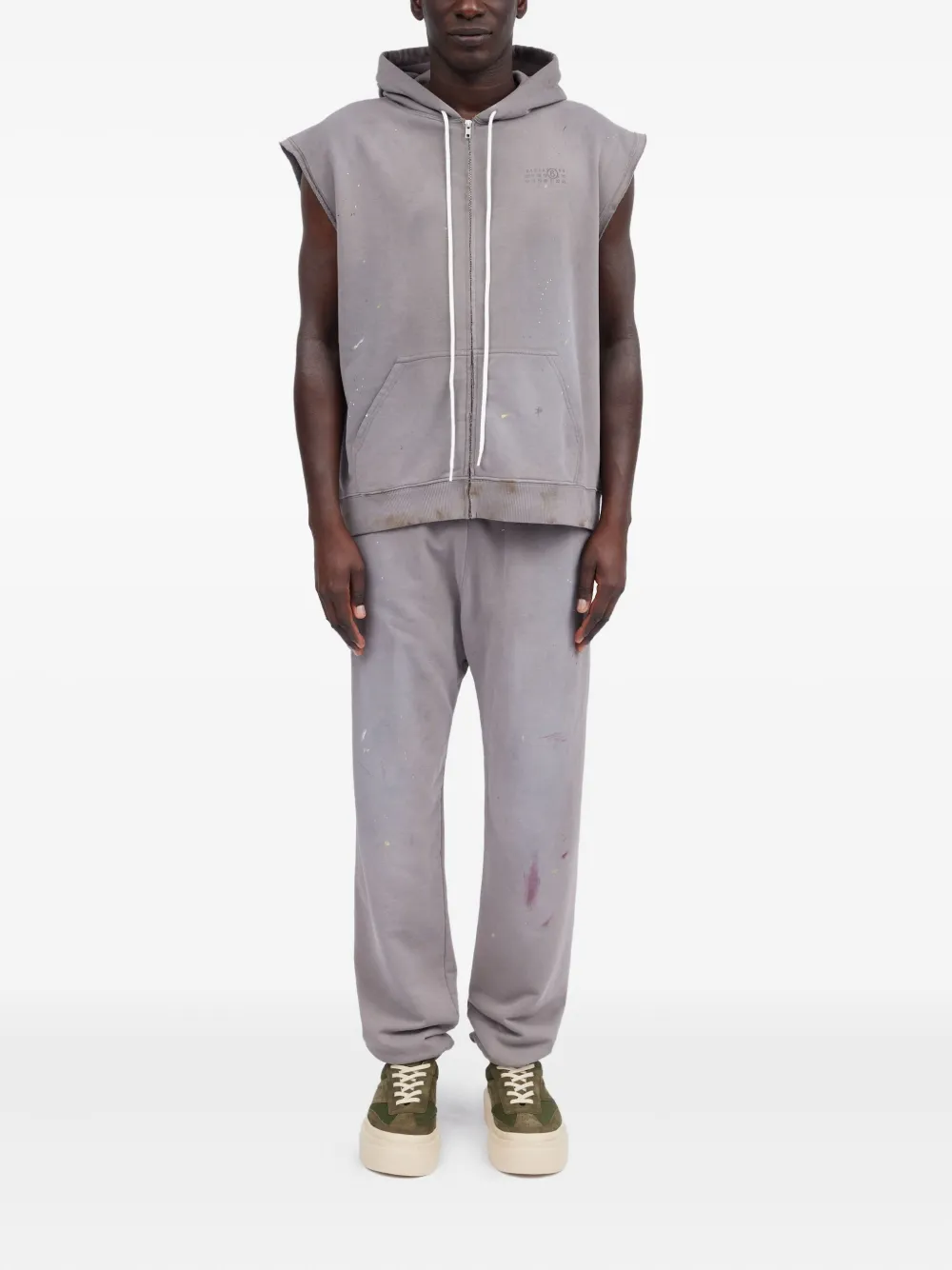 MM6 Maison Margiela Numbers-motif hoodie | Hooded Jackets | Image 2