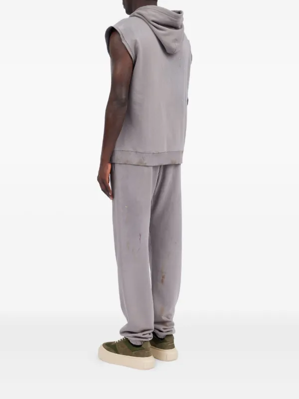 MM6 Maison Margiela ナンバーモチーフ パーカー | グレー