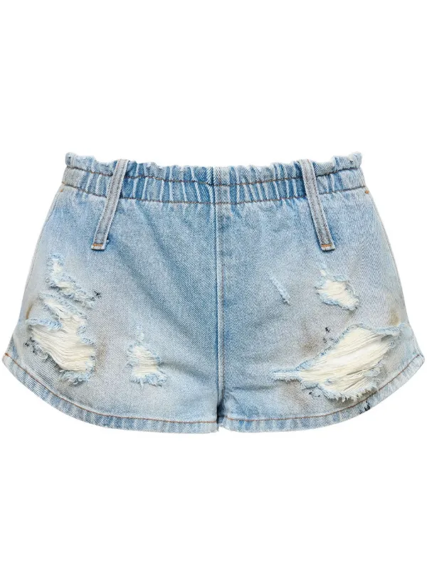 MM6 Maison Margiela デニムショーツ | ブルー | FARFETCH JP