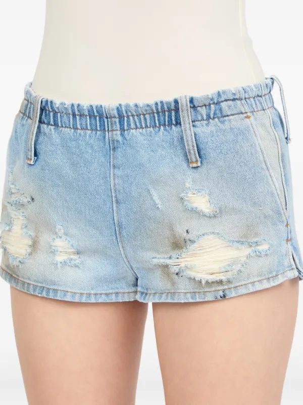 MM6 Maison Margiela デニムショーツ | ブルー | FARFETCH JP