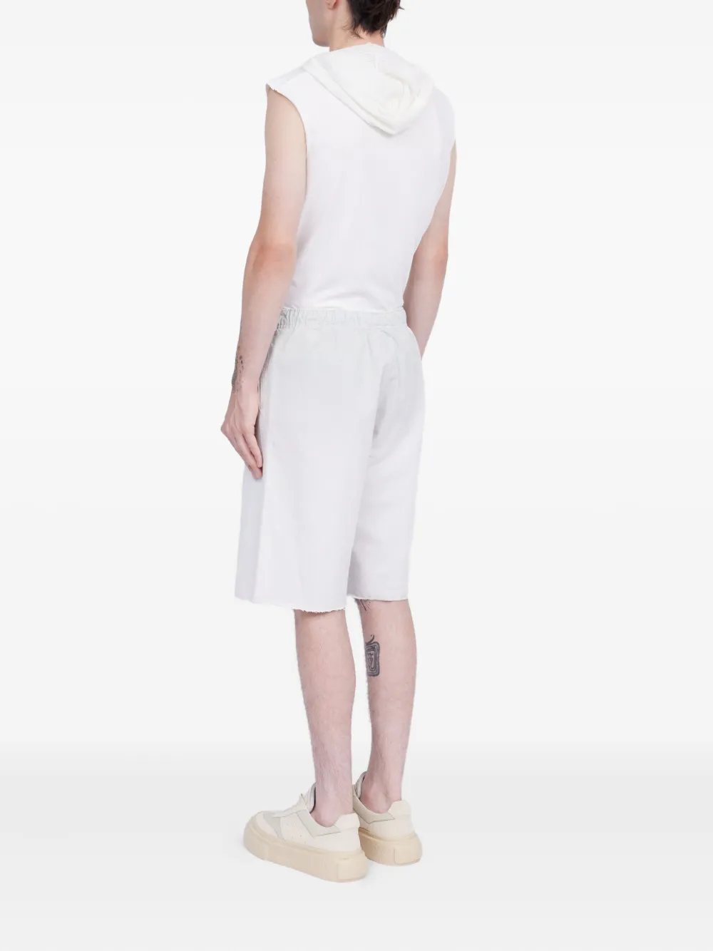 MM6 Maison Margiela Katoenen shorts Wit