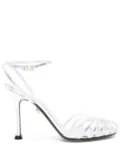 Alevì 95mm Ally sandals - Silver