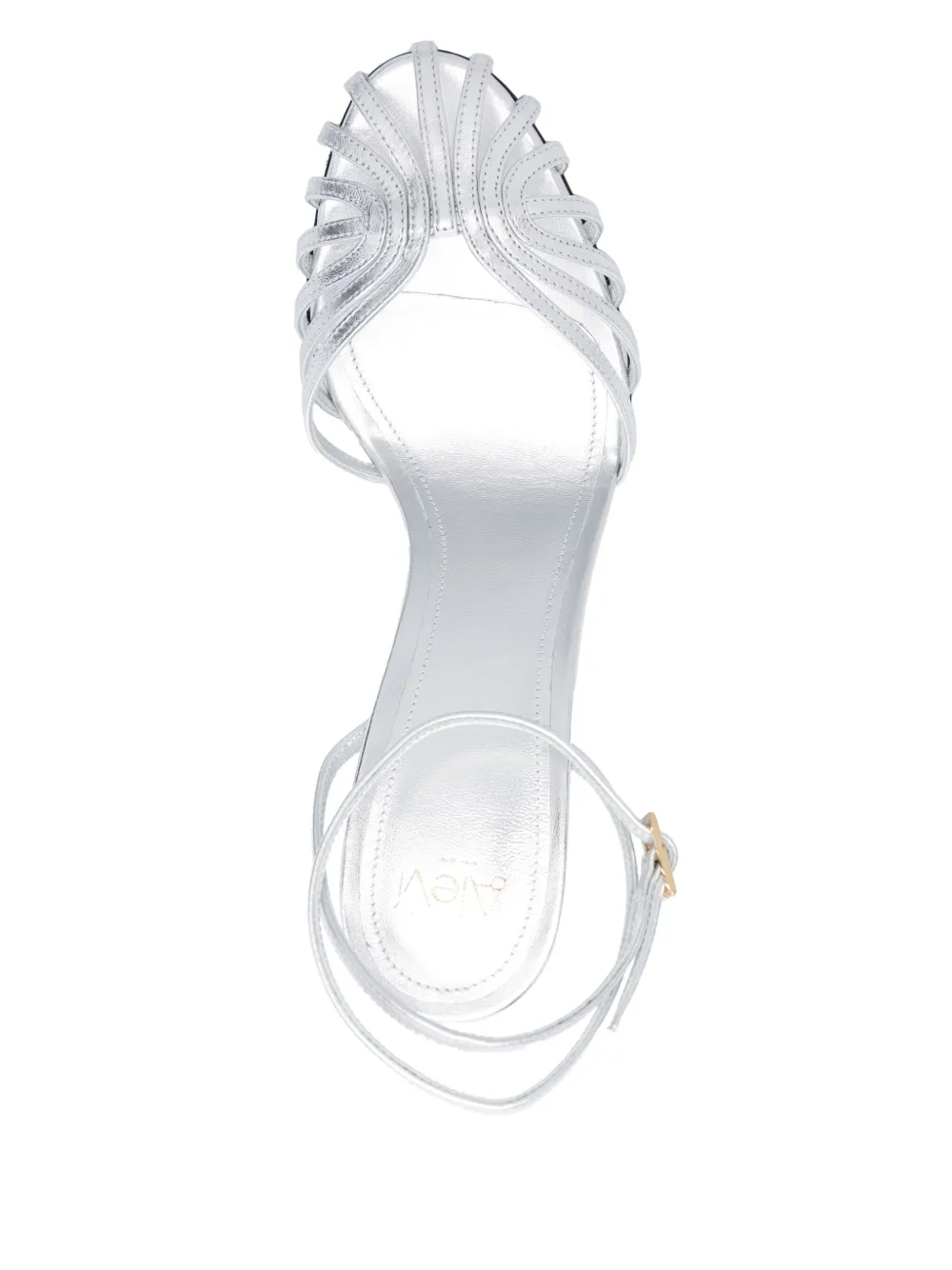 Alevì 95mm Ally sandals Silver