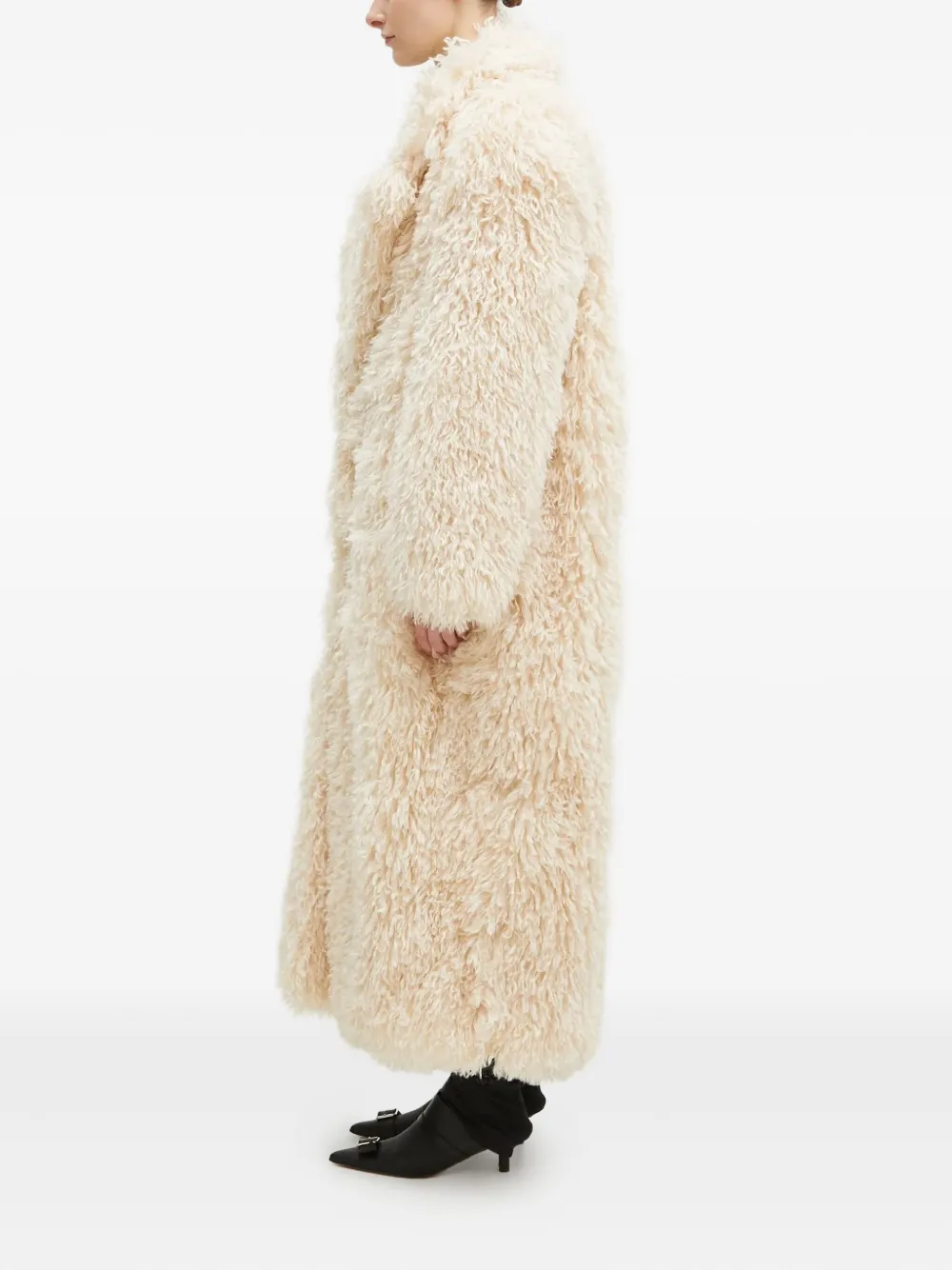 Fiorucci teddy long coat | Single Breasted Coats | Image 2