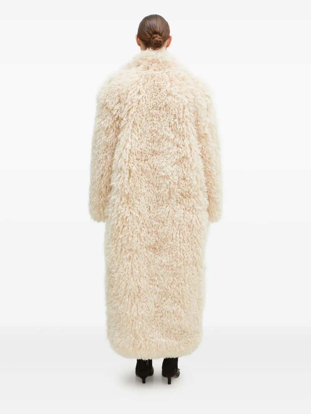 Fiorucci Teddy lange jas Beige