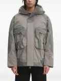 A.A. Spectrum DADAO hooded padded jacket - Grey