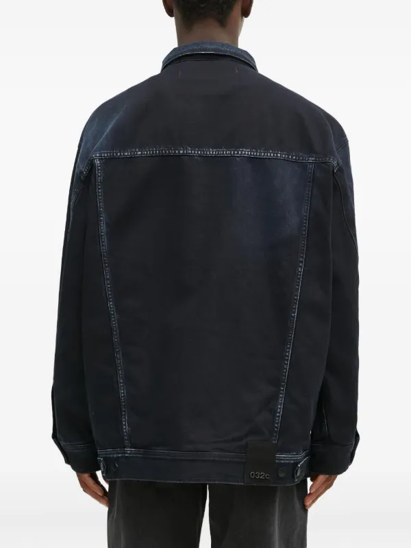 032c Goya ウォッシュド デニムジャケット | ブルー | FARFETCH JP