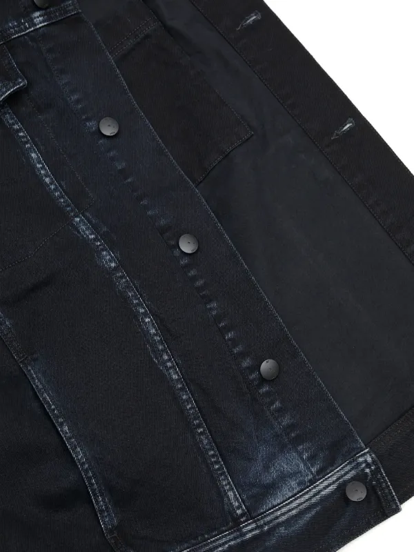 ジャケット・アウター 032c washed long-sleeve denim overcoat 032c Goya Washed Denim Jacket | Blue | FARFETCH AO