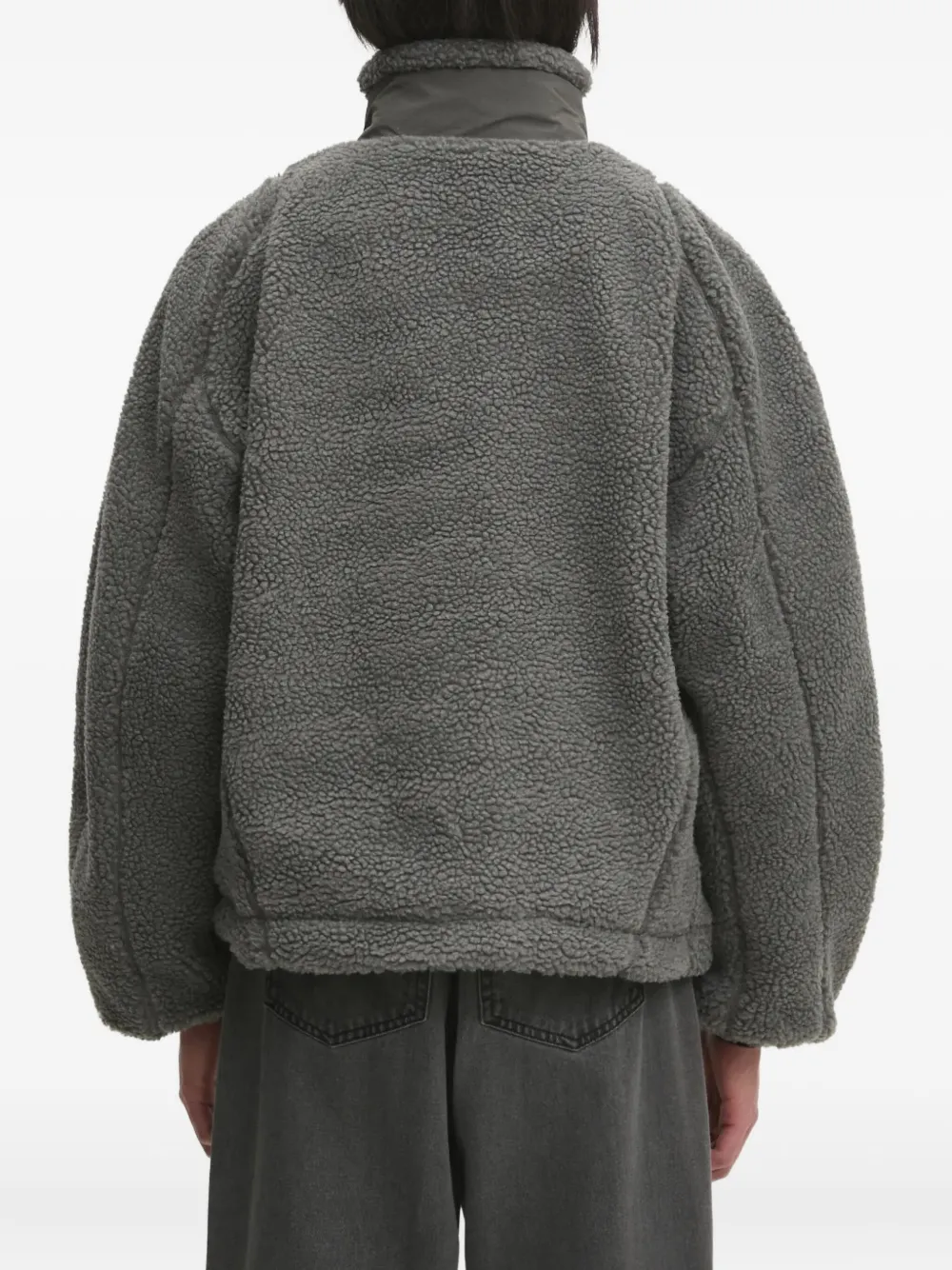 Han Kjøbenhavn fleece zip-up jacket Grijs