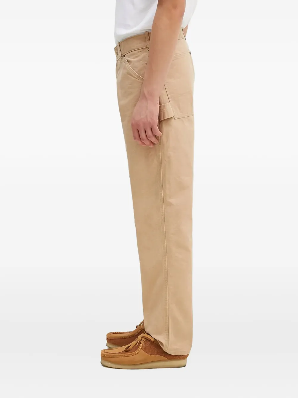 Human Made cotton trousers Beige