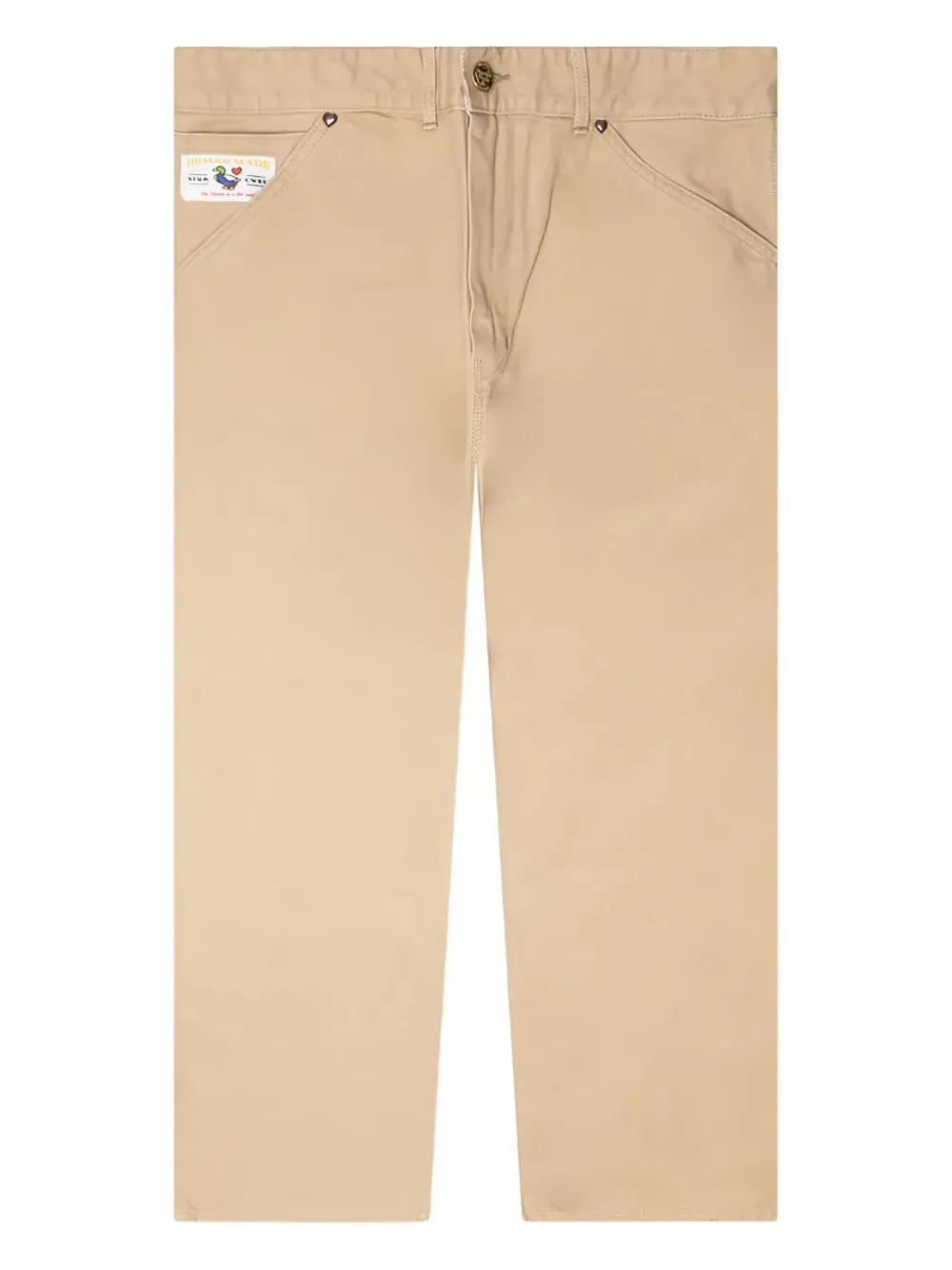 Human Made pantalon en coton | tons neutres | Image 1