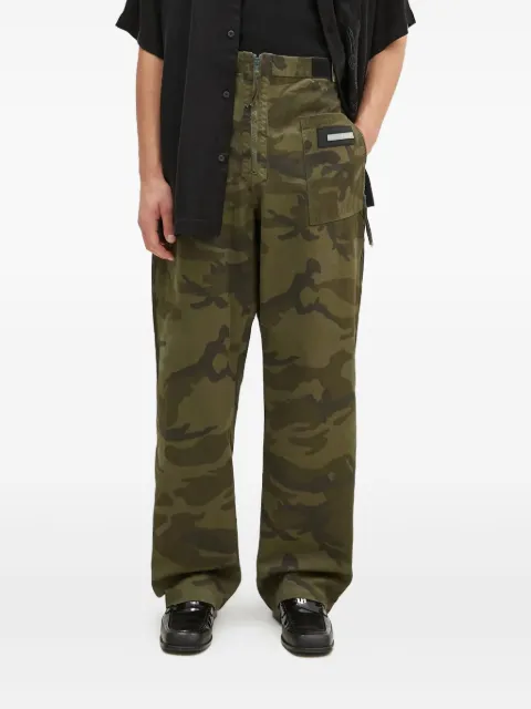 Aries pantalon imprimé camouflage