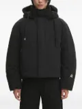 A.A. Spectrum hooded puffer padded jacket - Black