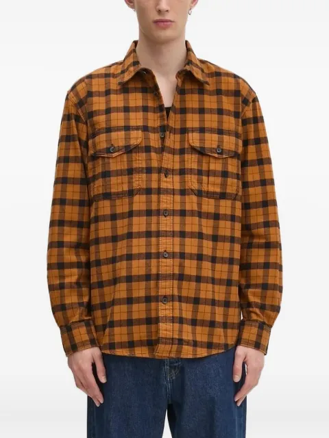 Filson checked pocketed shirt