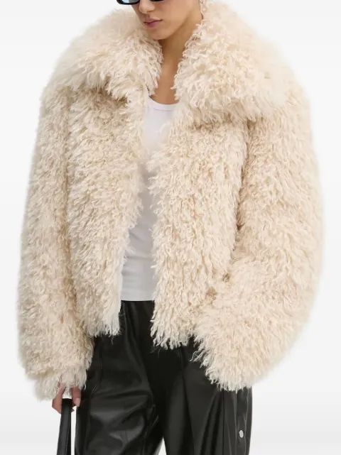 Fiorucci teddy high-neck jacket
