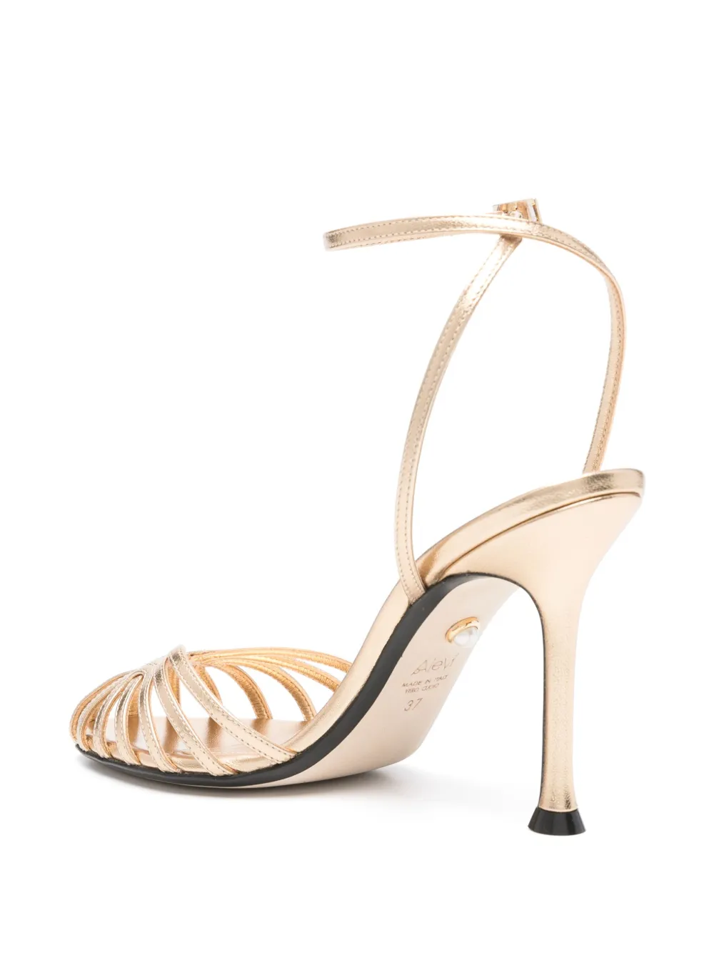 Alevì 95mm Ally sandals Gold