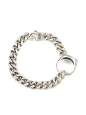 MM6 Maison Margiela チェーンディテール カフブレスレット | ゴールド