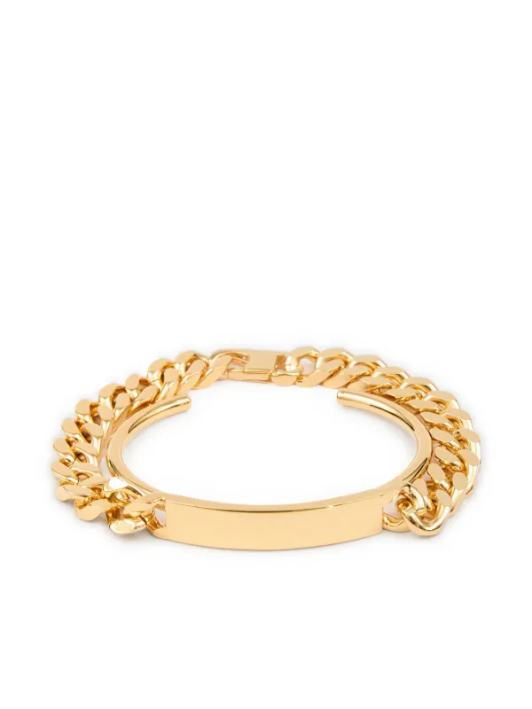 ブレスレット Enamel Logo Cuff Bracelet - MM6 Maison Margiela - l - Si Mm6 Maison Margiela Enamel Logo Cuff Bracelet – BALTINI