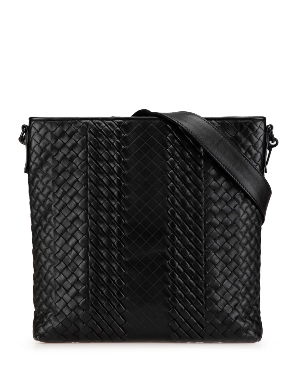 2012-2024 Leather Intreccio Imperatore crossbody bag