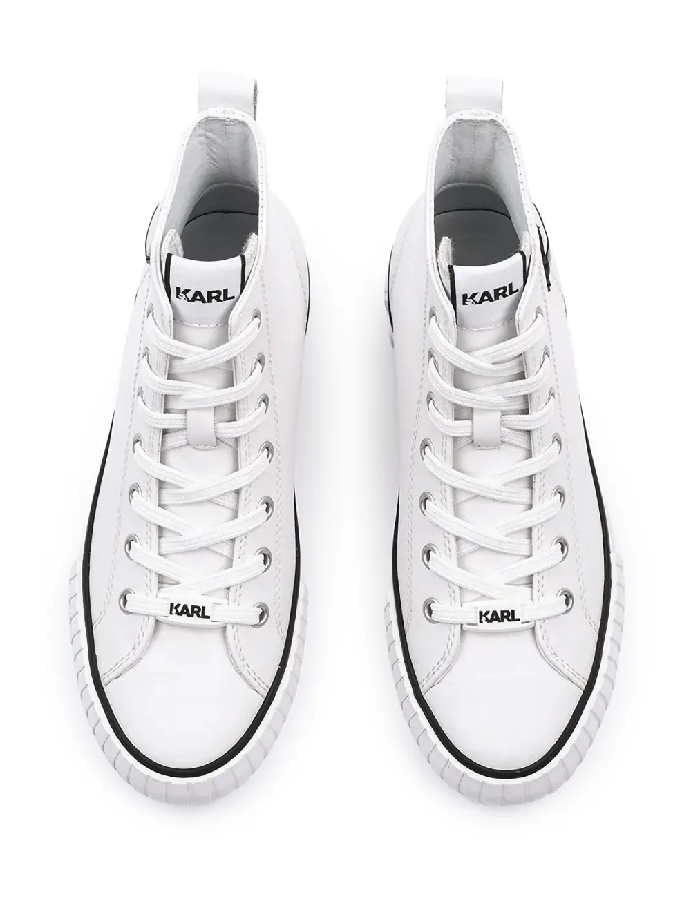 Karl Lagerfeld Ikonik Karl high-top sneakers Wit