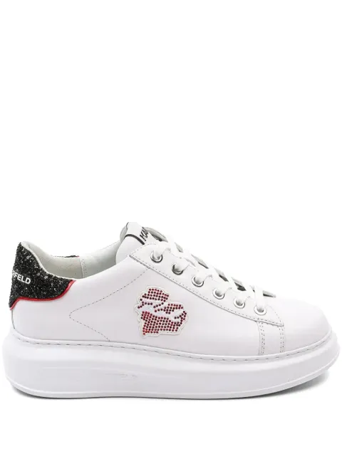 Karl Lagerfeld tenis con parche del logo