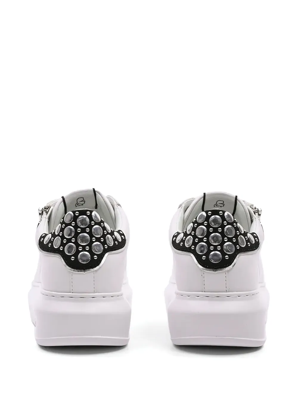 Karl Lagerfeld Zip Kapri sneakers Wit
