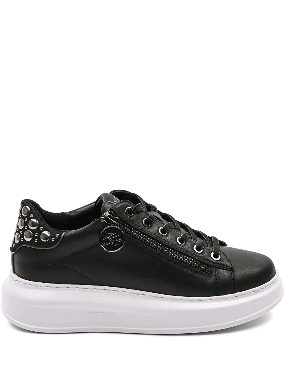 Karl Lagerfeld Zip Kapri sneakers | Black | Image 1