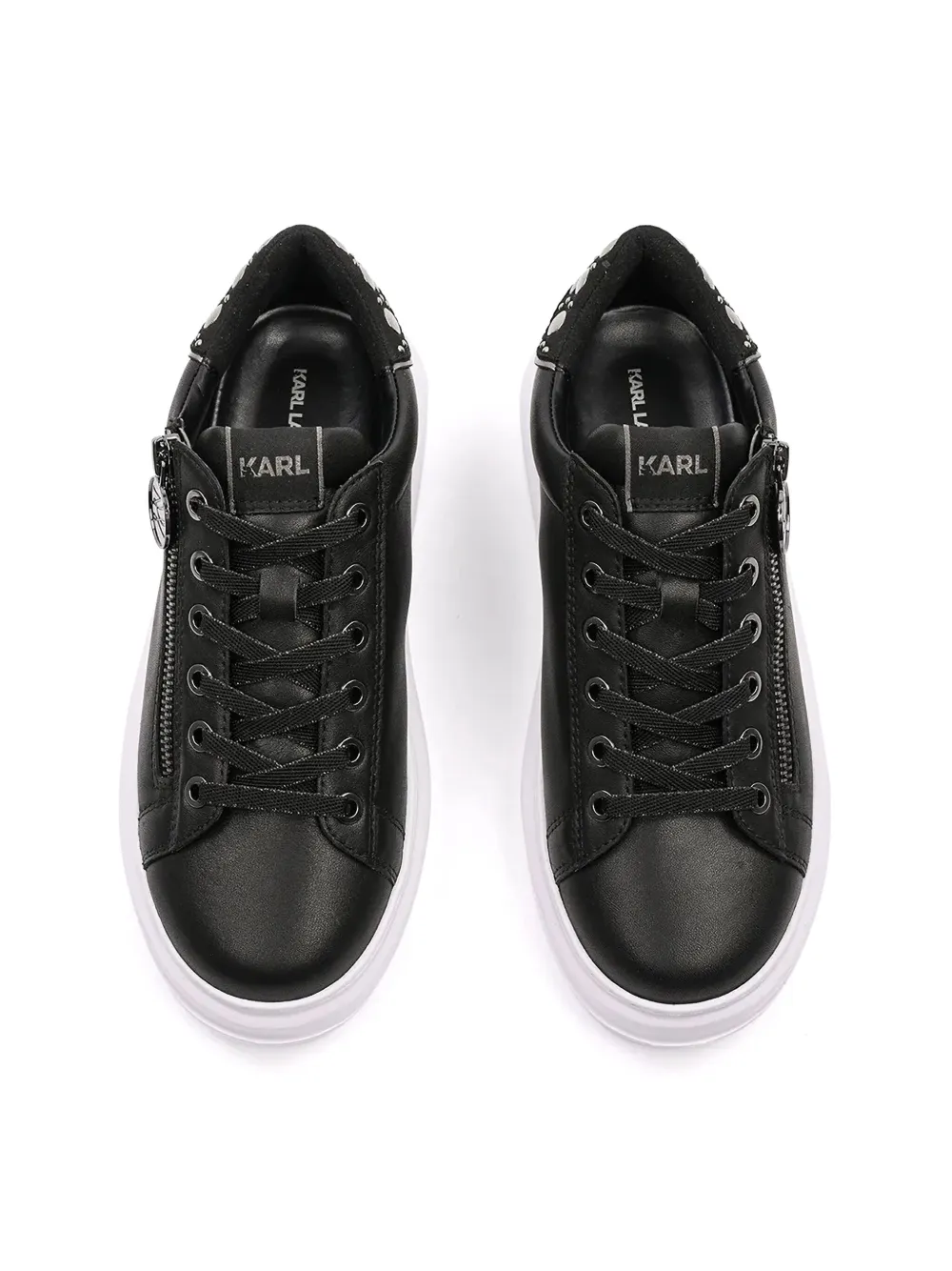 Karl Lagerfeld Zip Kapri sneakers Zwart