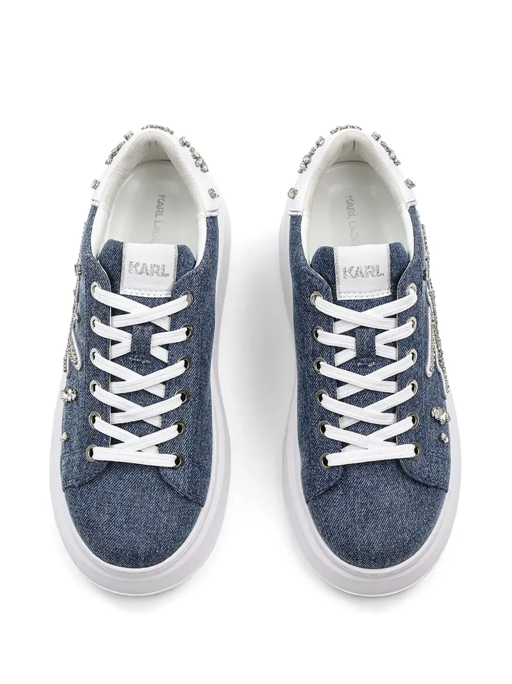 Karl Lagerfeld Anakapri sneakers Blauw