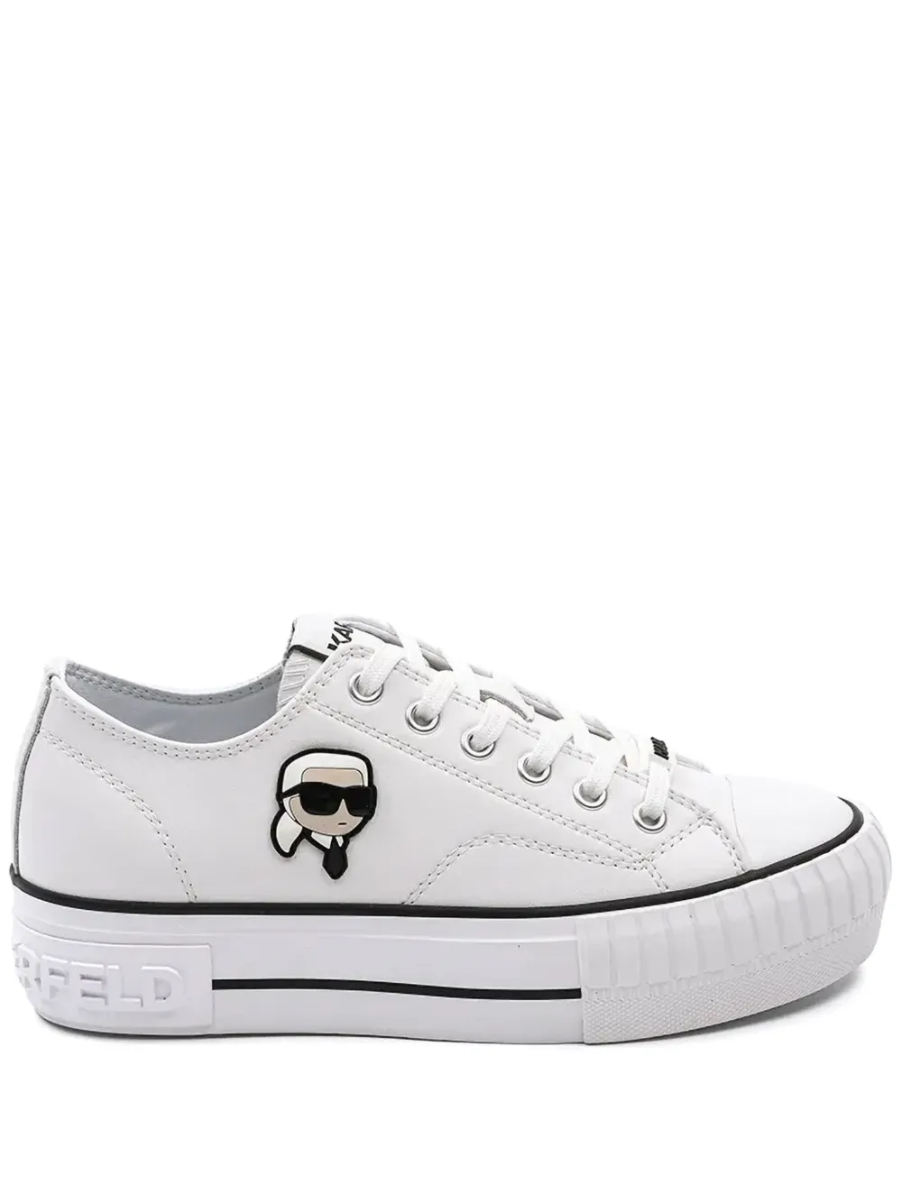 Karl Lagerfeld Ikon Kampus Max trainers | White | Image 1